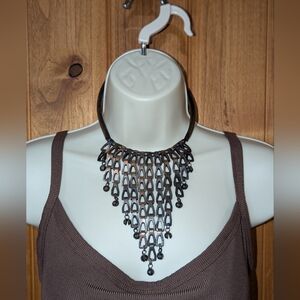 Bold‎ Copper Color Statement Necklace